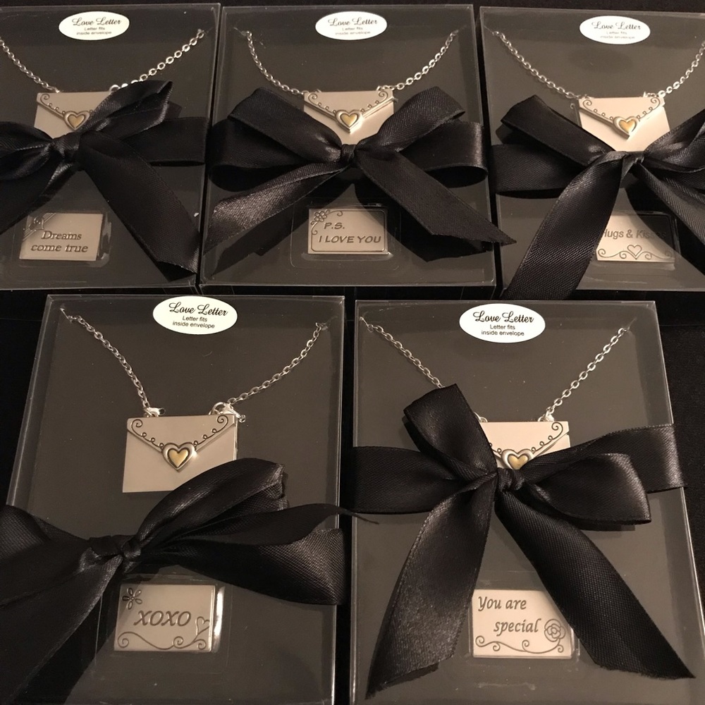 New, Love Note/Letter inside an Envelope Necklace
